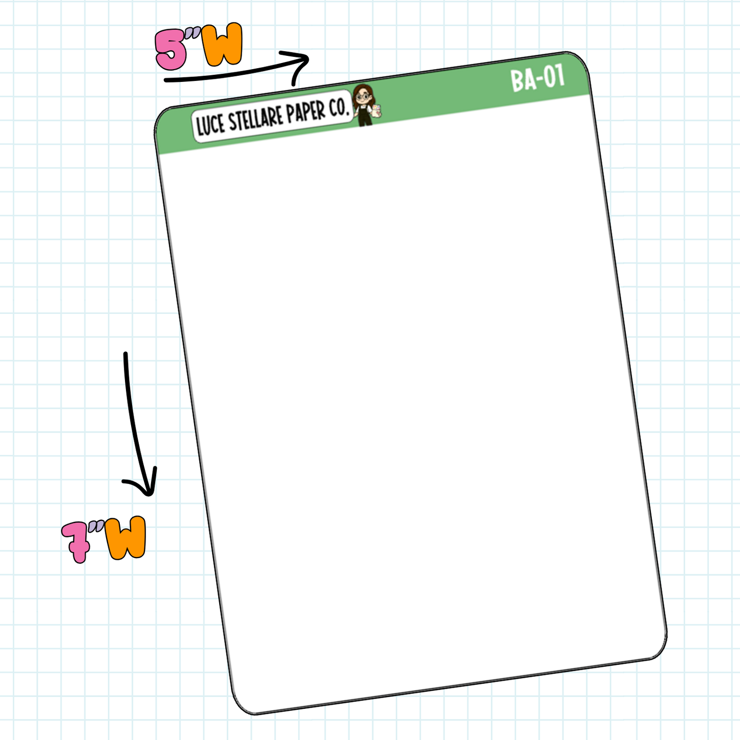 Grocery Bag Icon Stickers / B-828