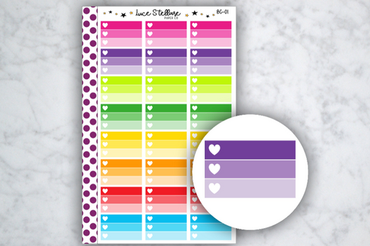 Heart Ombre Half Box - BC-01
