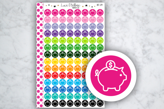 Piggy Bank Dots / BF-29