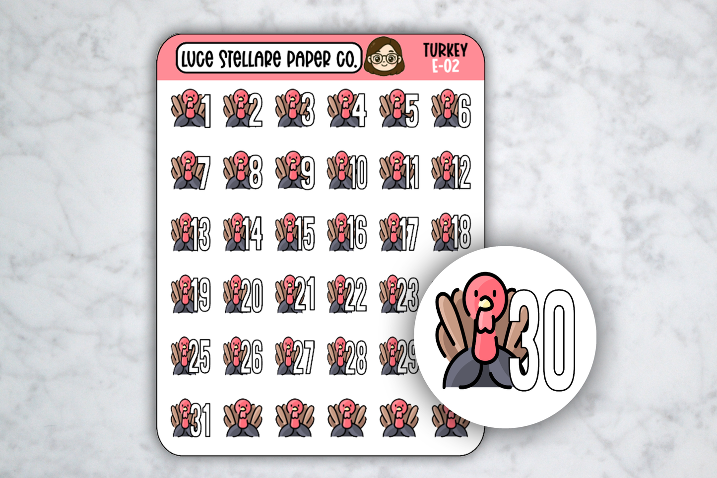 Turkey Date Covers / E-02