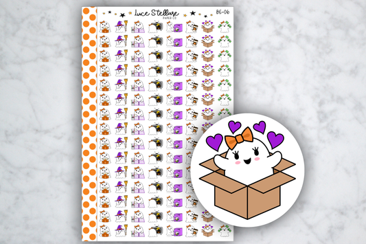 Halloween Ghost Planner Stickers / BE-06