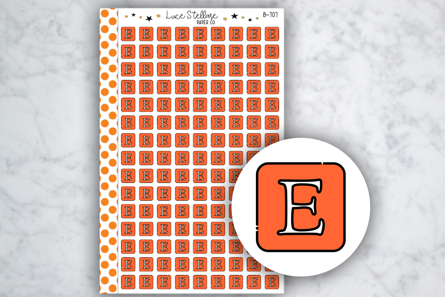 Etsy Icon Stickers / B-707