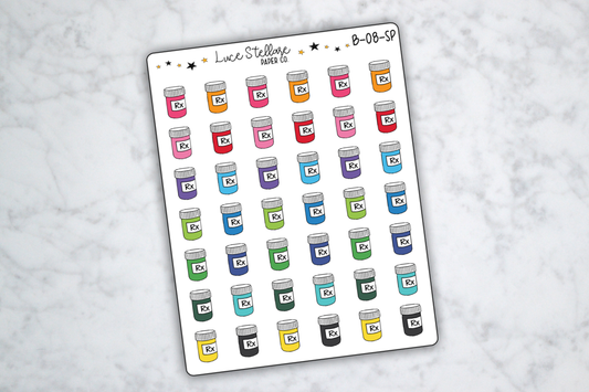 Medication Planner Stickers / $2 Tuesday!