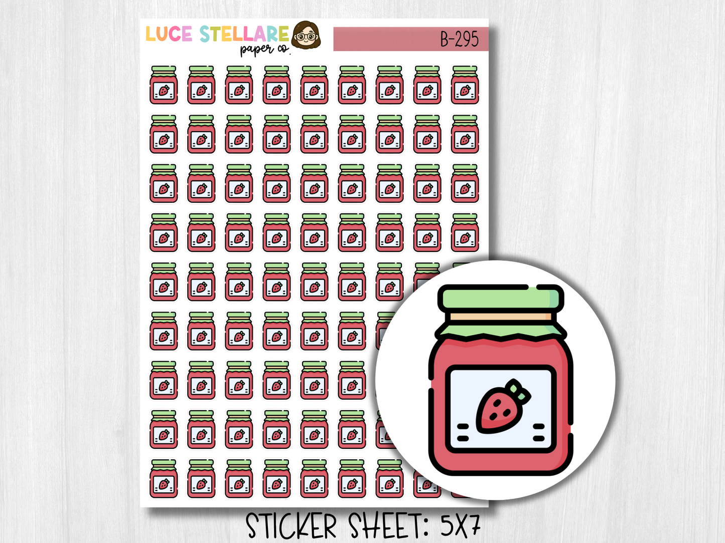 Jam Planner Stickers /B-295