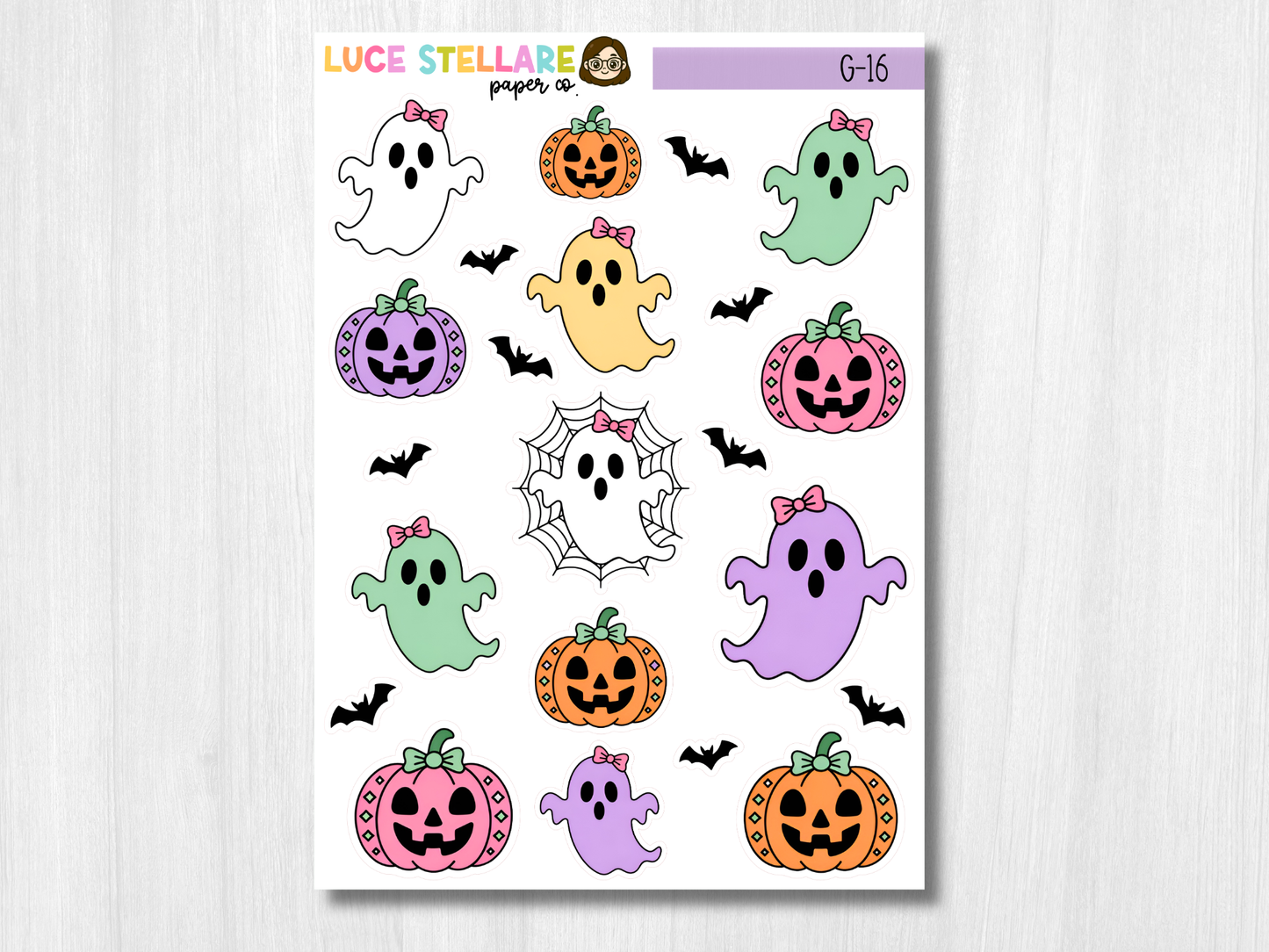 Halloween Deco Stickers / G-16
