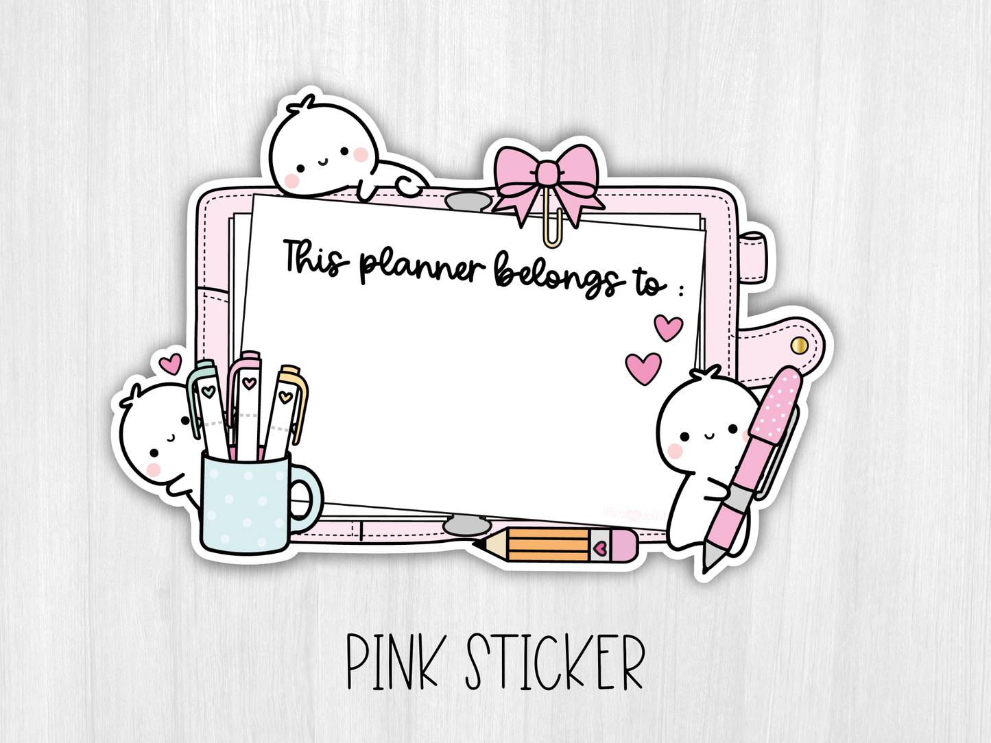 This Planner Belongs To Stickers / B-002