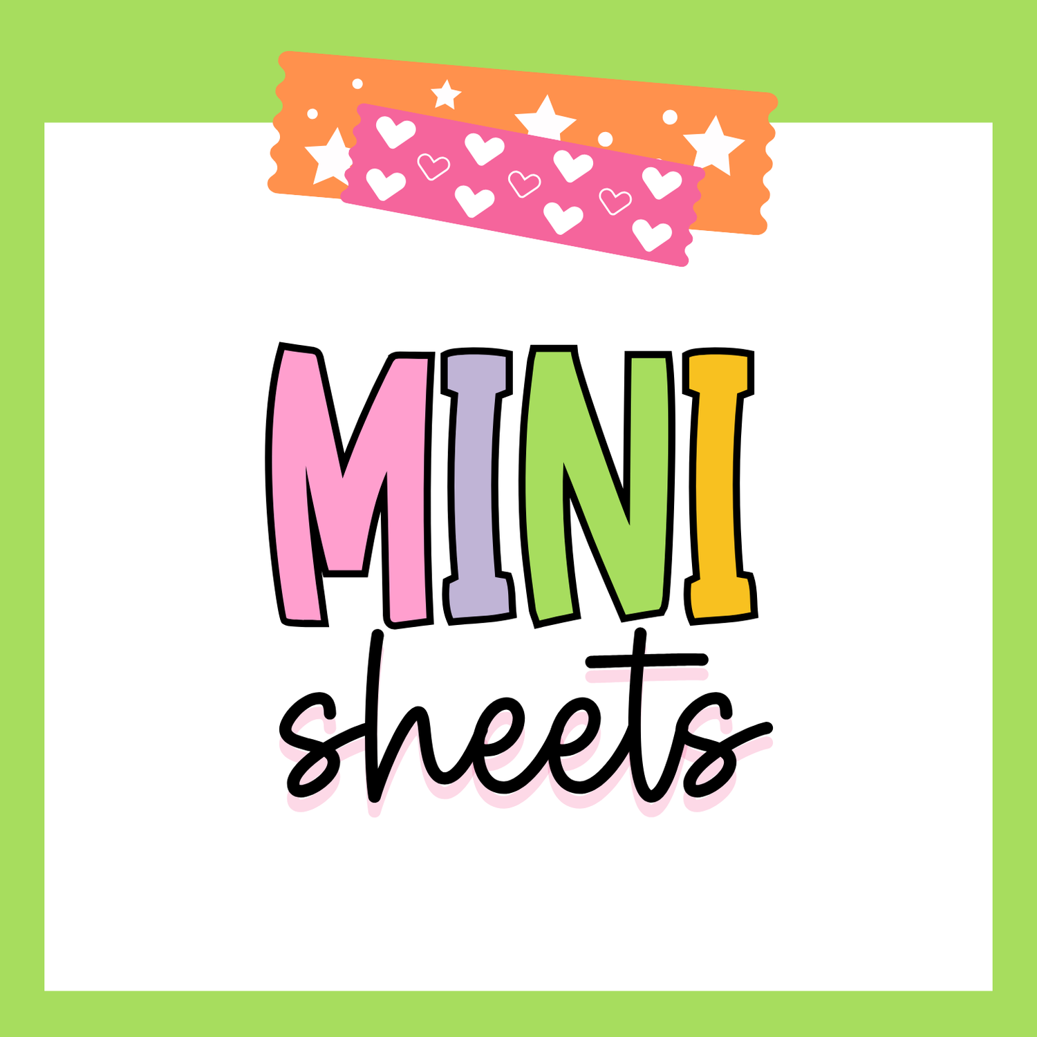 Mini Sticker Sheets