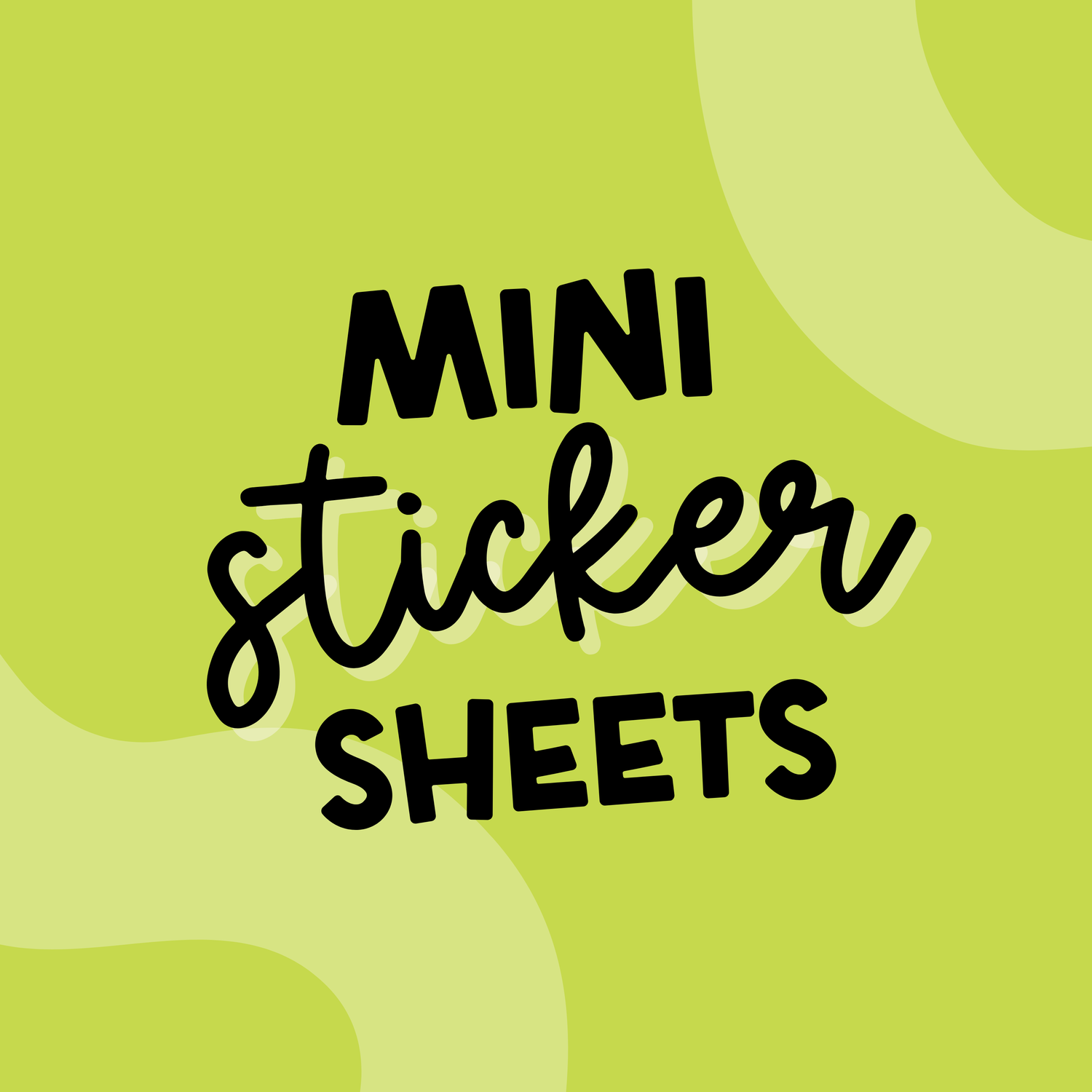 Mini Sticker Sheets