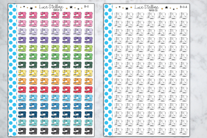 Sewing Machine Stickers / B-11