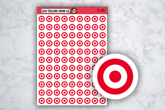 Target  Icon Stickers / B-148