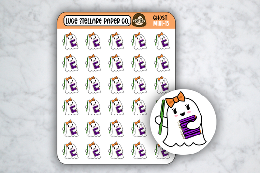 Ghost Planning Sticker Sheet / M-15