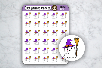 Ghost Cleaning Sticker Sheet / M-16