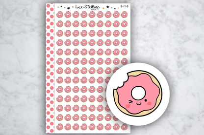 Coffee and Donuts Stickers / B-17