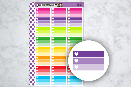 Heart Ombre Half Box - BC-01