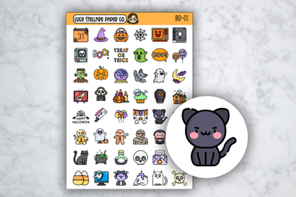 Halloween Deco Stickers  / BDE-01