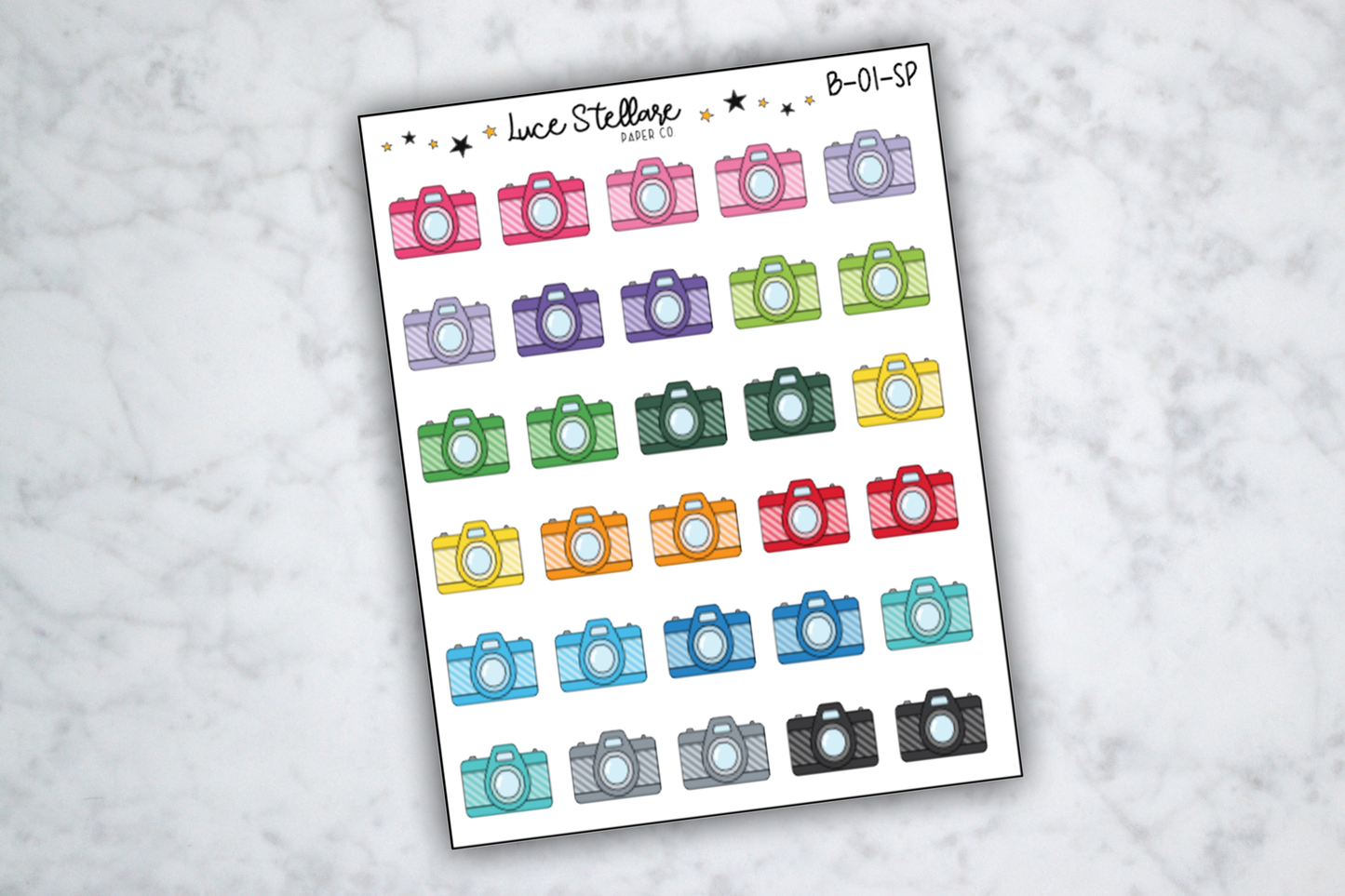Camera Planner Stickers / $2 Tuesday