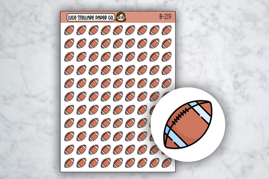 Football Icon Stickers / B-219