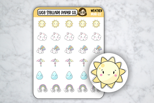 Weather Icon Stickers / M-22