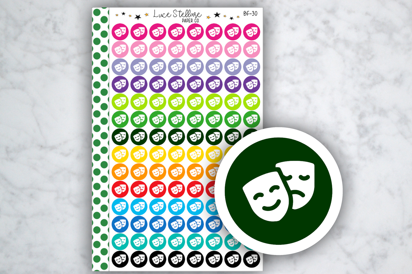 Drama Icon Dots / BF-30