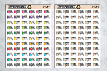 Order Groceries Stickers / B-408