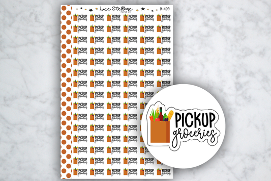 Pickup Groceries Stickers / B-409