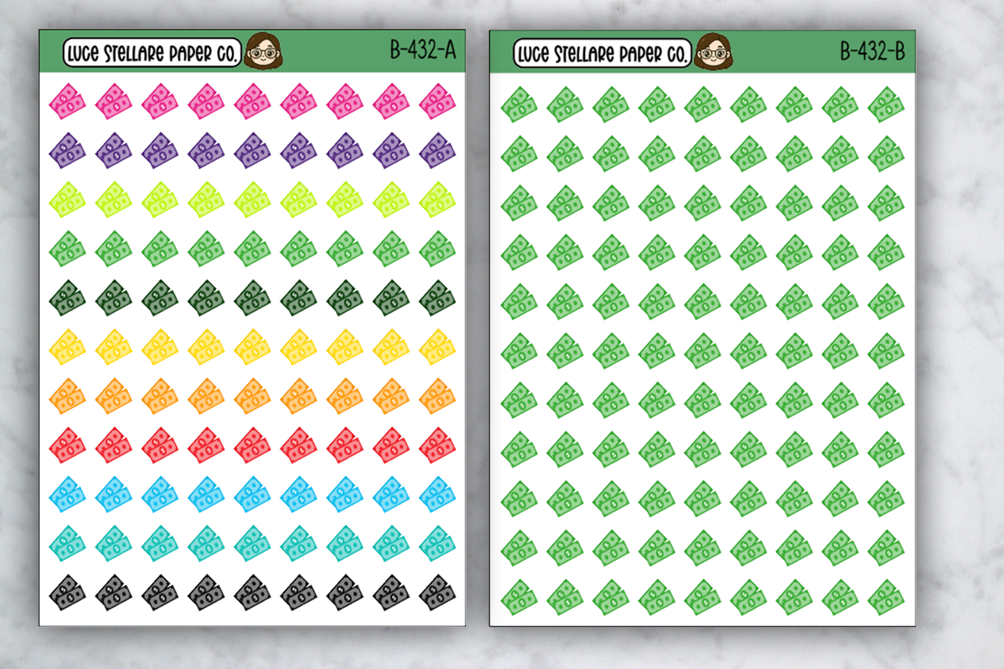 Payday Planner Stickers /B-432