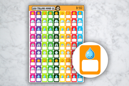 Weather Tracker Stickers / B-502