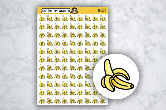 Banana Icon Stickers / B-508