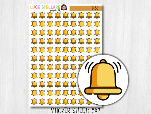 Bell Icon Stickers / B-56