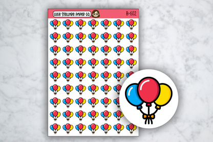 Balloons Icon Stickers / B-602