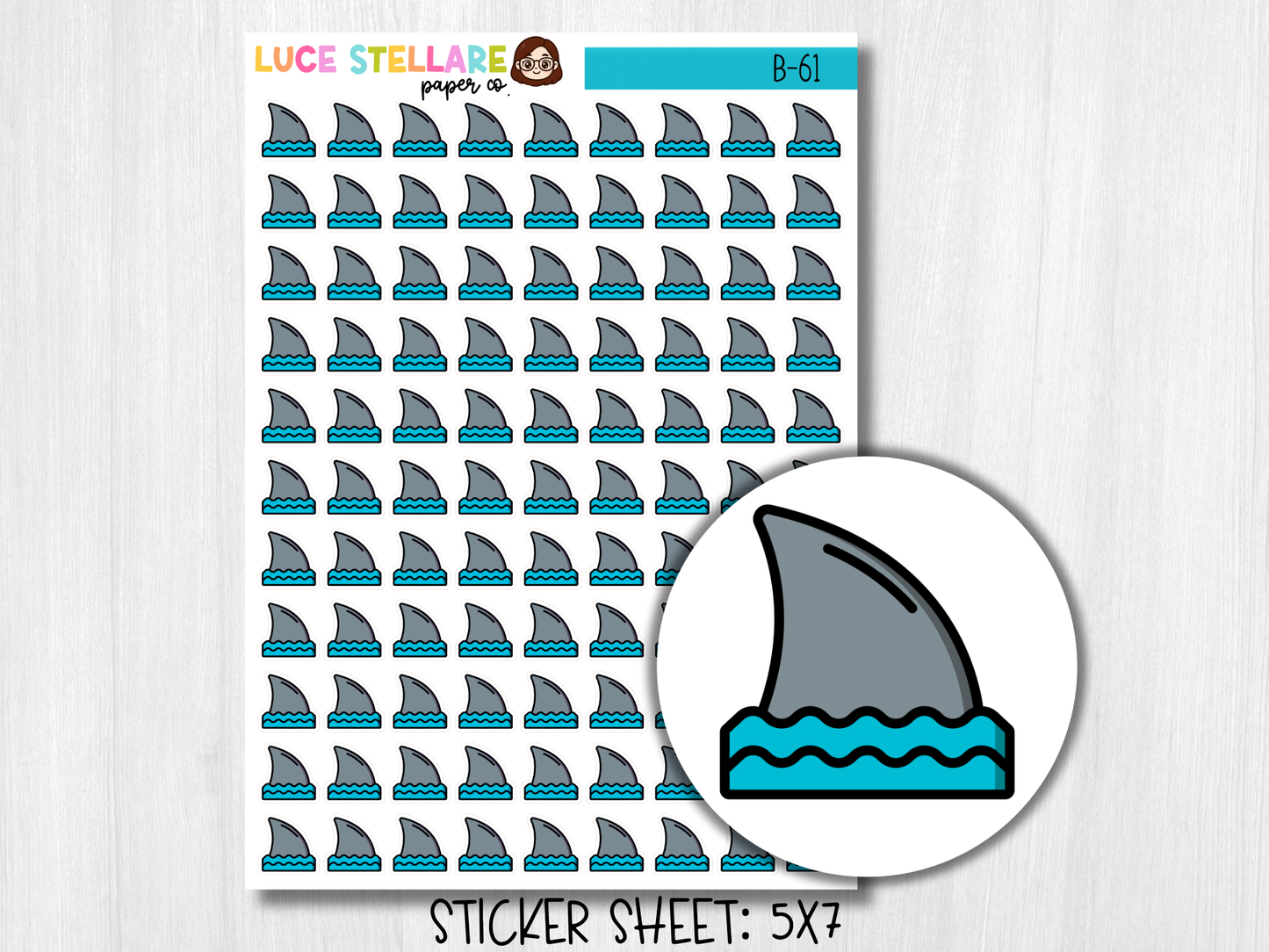 Period Tracker Planner Stickers / B-61