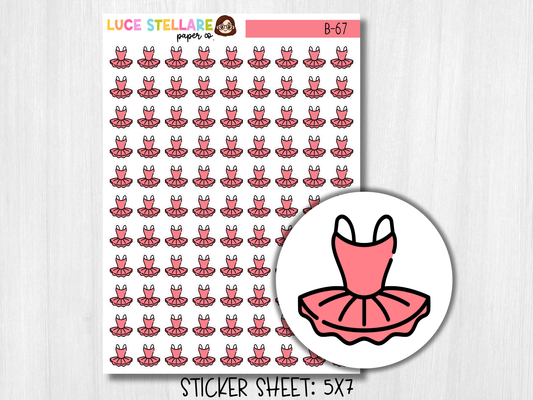 Ballet Planner Stickers / B-67