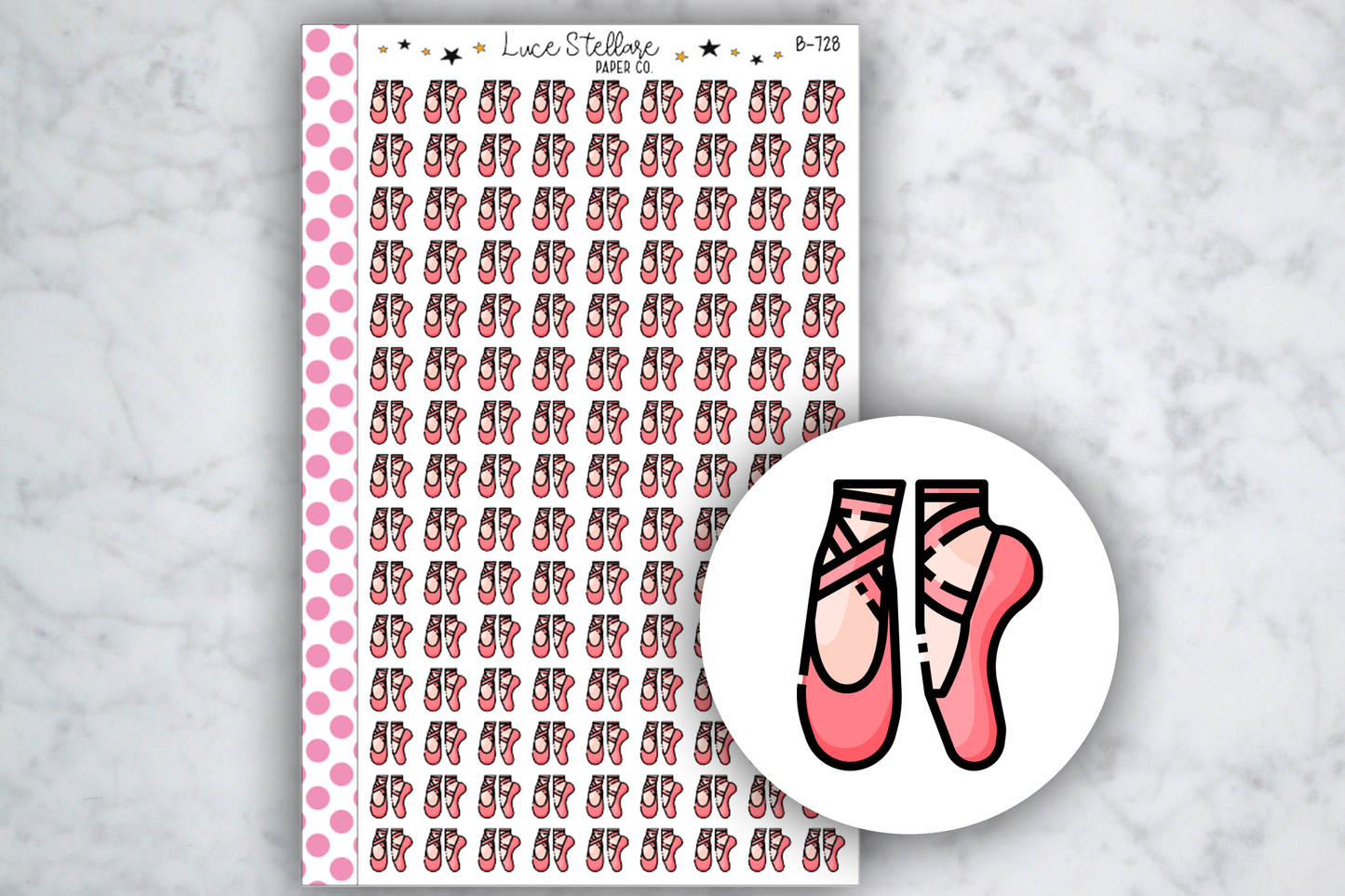 Ballet Planner Stickers / B-728