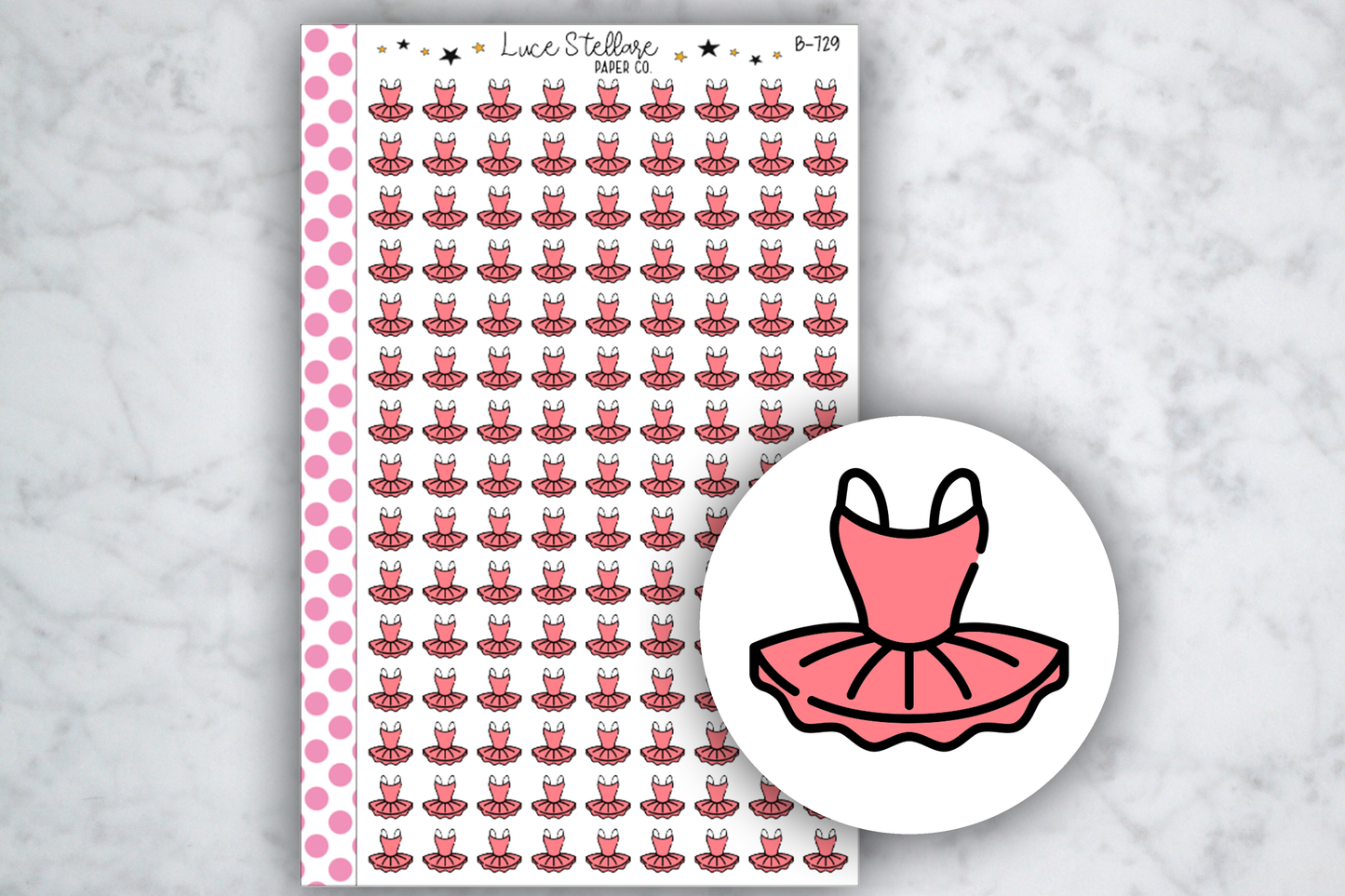Ballet Planner Stickers / B-729
