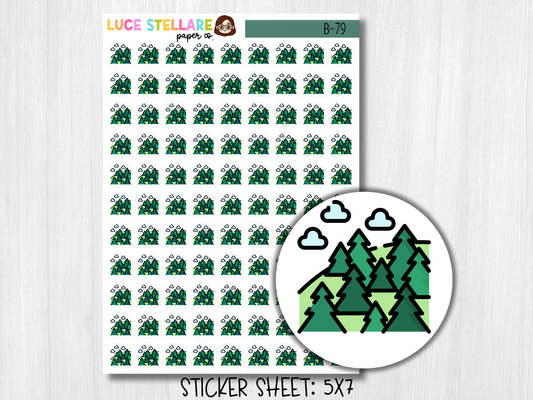 Forest Planner Stickers / B-79