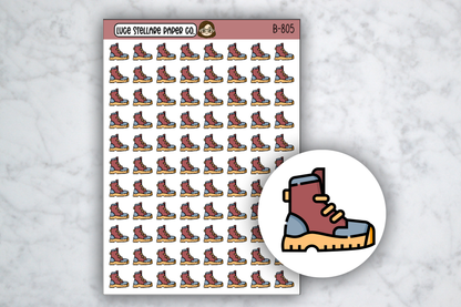Hiking Icon Stickers / B-805