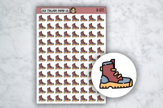 Hiking Icon Stickers / B-805