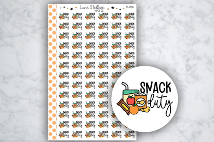 Snack Duty Planner Stickers / B-806