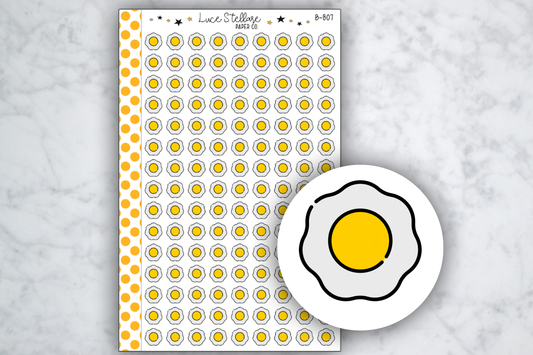 Egg Icon Stickers / B- 807