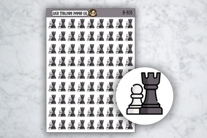 Chess Icon  Stickers /B-808
