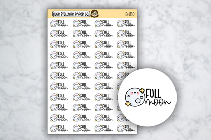 Full Moon Stickers / B-810