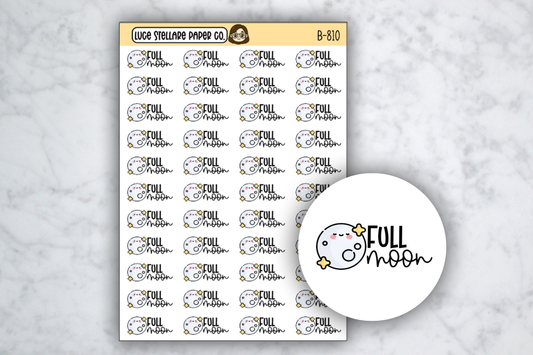 Full Moon Stickers / B-810