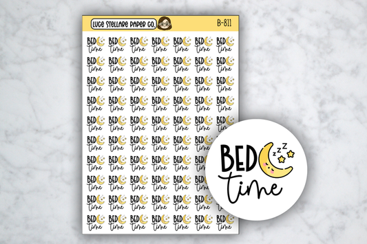 Bed Time Stickers / B-811