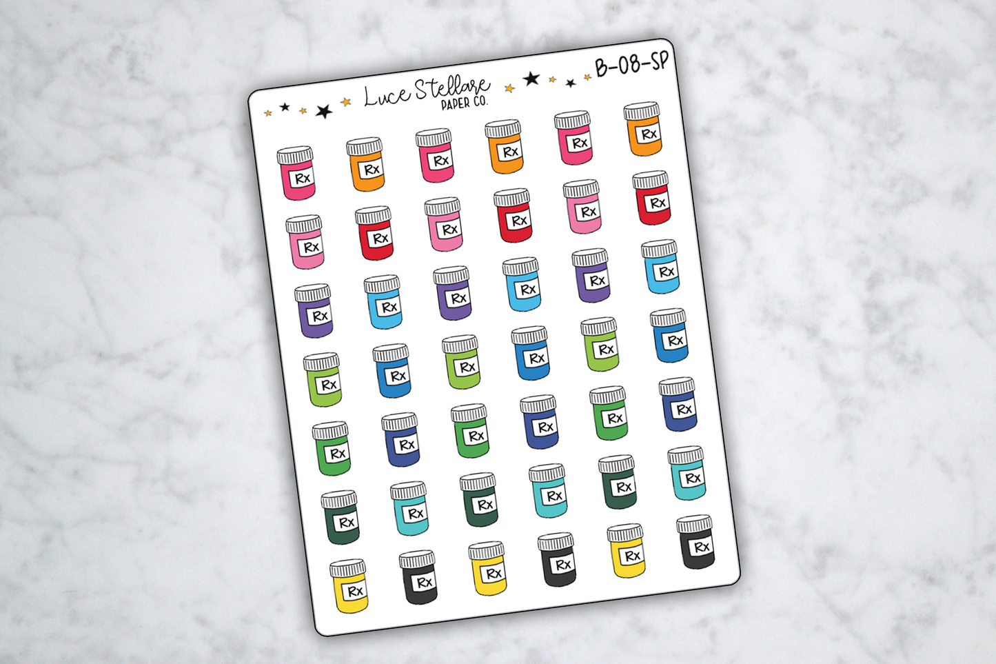 Medication Planner Stickers / $2 Tuesday!