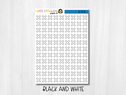Cancelled Icon Stickers / B-09