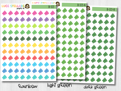 Money Planner Stickers / B-103
