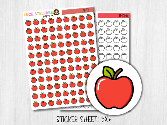 Apple Icon Stickers / B-13
