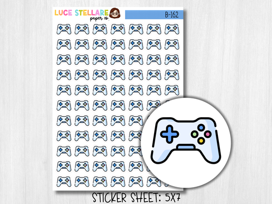 Video Game Planner Stickers / B-162