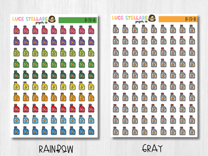 Oil Change Icon Planner Stickers / B-19