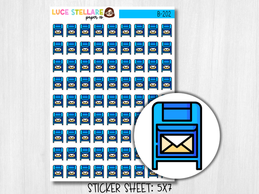 Mailbox Planner Stickers / B-202